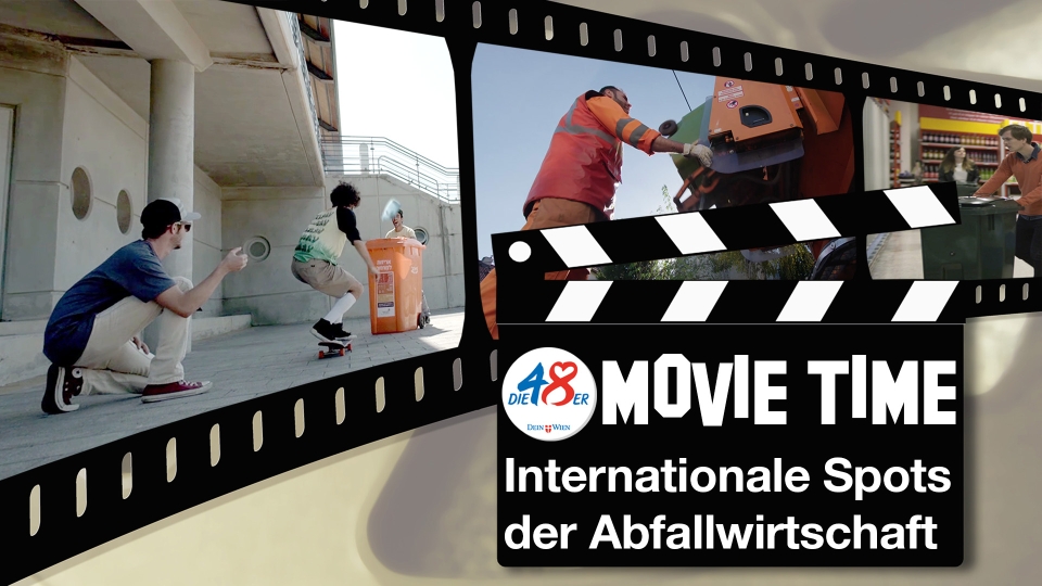 48er-Movie-Tima: Internationale Sports der Abfallwirtschaft am Wiener Rathausplatz