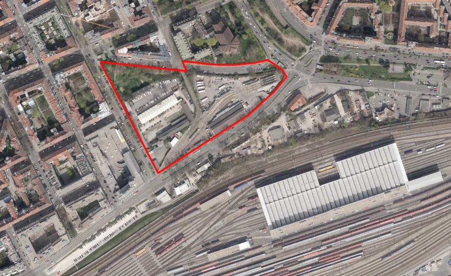 An das Blocksanierungsgebiet angrenzend wird auf dem ehemaligen Betriebsgelände der Wiener Lokalbahnen Eichenstraße/ Wolfganggasse ein neues Meidlinger Stadtviertel mit rund 800 Wohnungen entstehen.