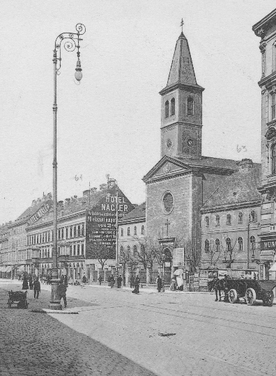 Erlöserkirche am Rennweg um 1900