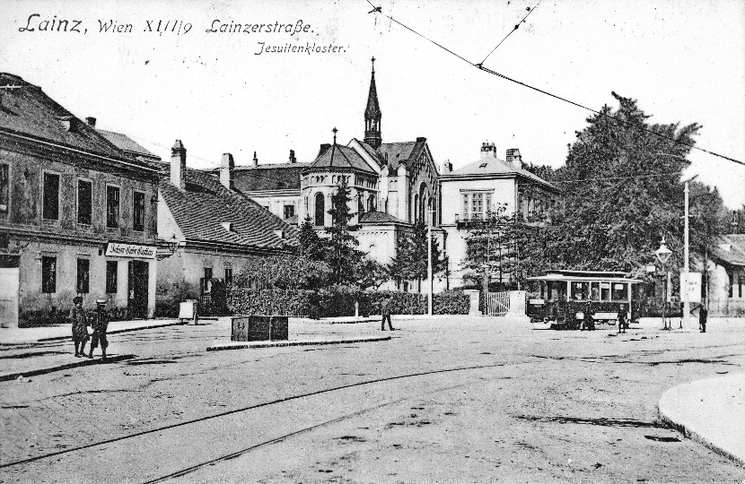 Jesuitenkloster in Lainz um 1910