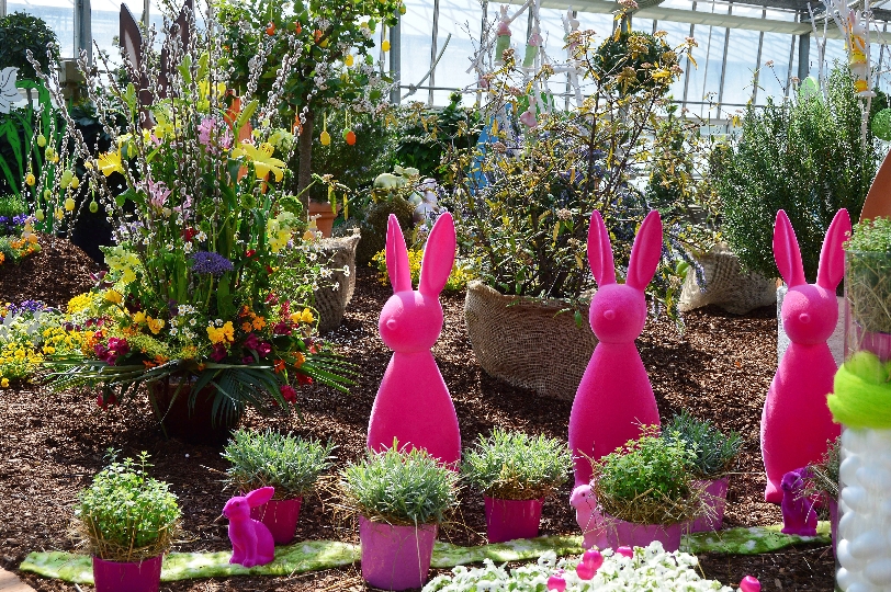Ostermarkt und buntes Programm für die ganze Familie in den Blumengärten Hirschstetten