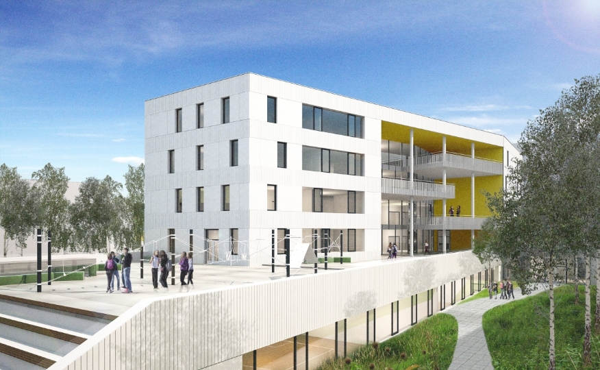 Am Wienerberg soll im Bereich der zukünftigen „Biotope City“ an der Triester Straße eine 16-klassige neue Mittelschule entstehen.