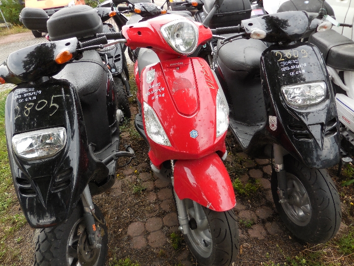 Verkauf gebrauchter Mopeds