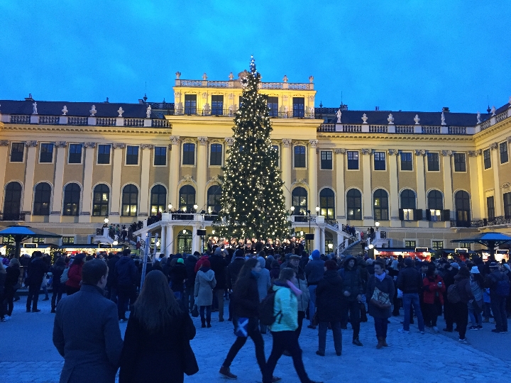 Ab 24. November 2018 gibt's den Kultur- und Weihnachtsmarkt beim Schloss Schönbrunn.