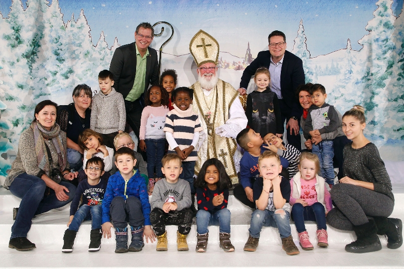 Amtsführender Stadtrat Jürgen Czernohorszky besucht das Nikolofest, der Wiener Kindergärten, in der Bildungsanstalt für Elementarpädagogik