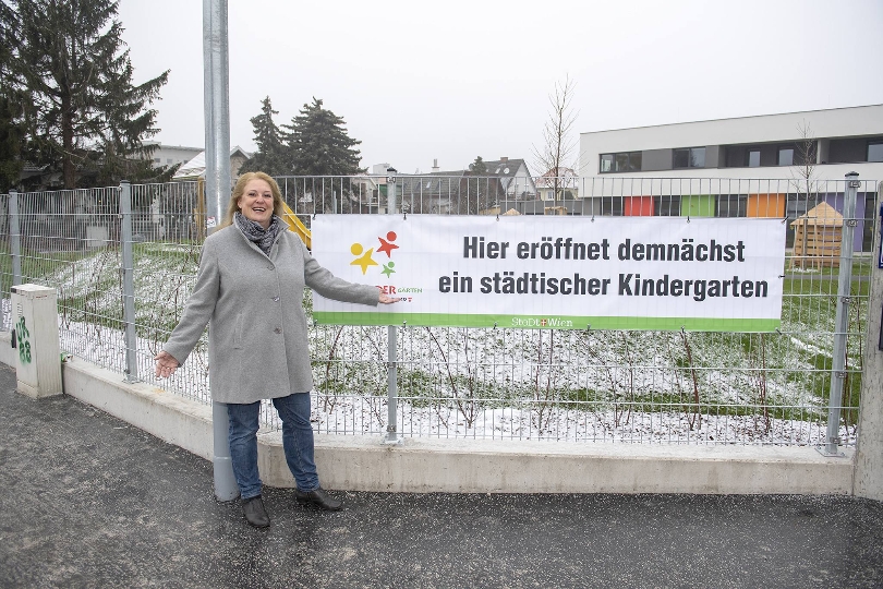 MA10-Chefin Daniela Cochlar sorgt für laufend neue Kindergartenplätze in der Stadt