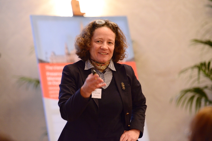 Workshop und Konferenz in der Stadt Wien und Unterzeichnung der Vienna Declaration. Caroline Jäger-Klein – ICOMOS Austria President
