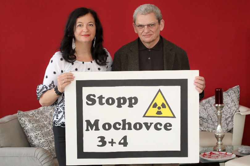 Whistleblower Mario Zadra besucht StRin Ulli Sima zum Thema Mochovce.