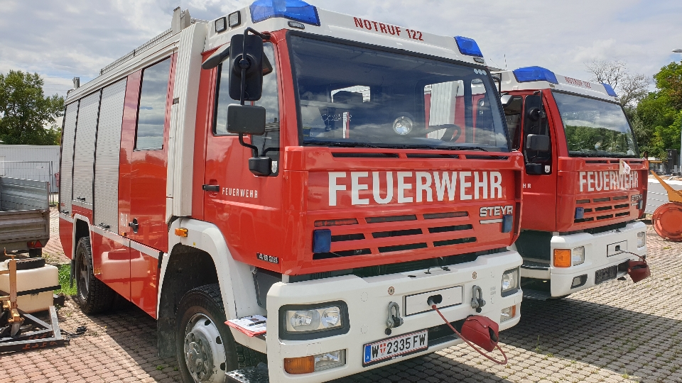 Verkauf gebrauchter Feuerwehrautos