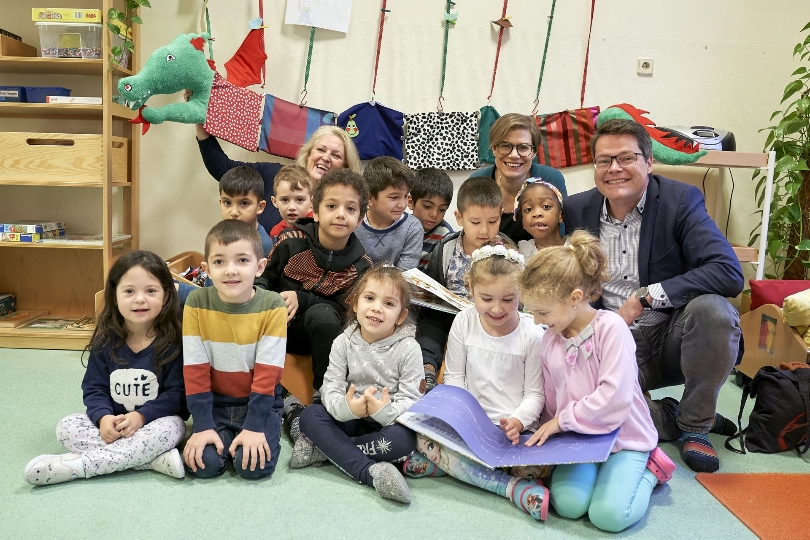 Wiener Kindergärten: “Bücherdrache Leselilli” weckt Begeisterung für Bücher