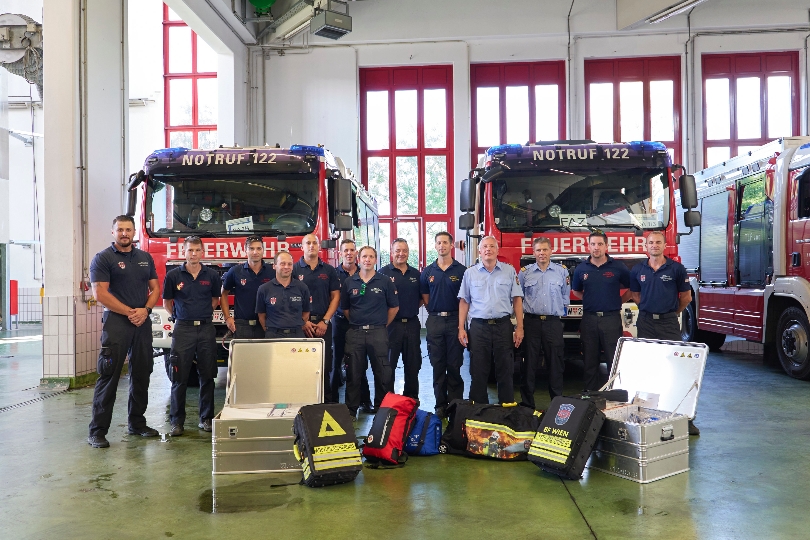 12 Wiener Feuerwehrmänner fahren nach Nordmazedonien zur Brandbekämpfung.