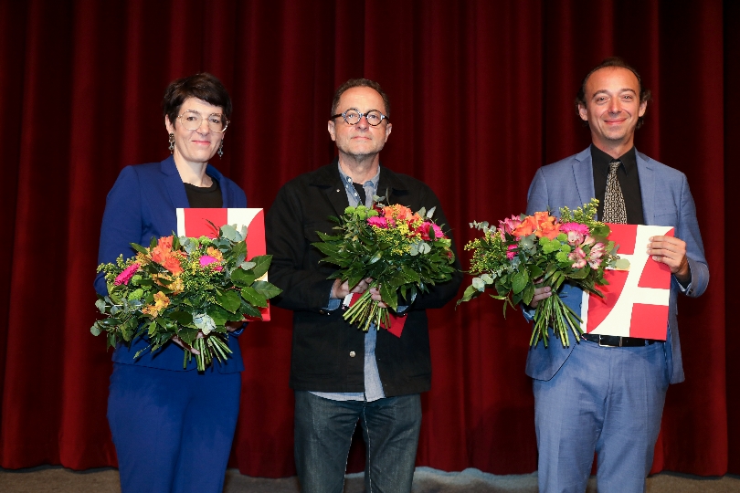 Preise der Stadt Wien 2020 und 2021 und Ernst-Krenek-Preis 2020: (v.l.n.r.) Monika Sommer, Ernst Schmiederer, Thomas Wally