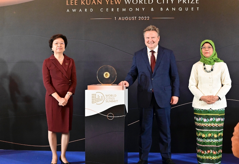 Verleihung des „Lee Kuan Yew World City Prize“ in Singapur