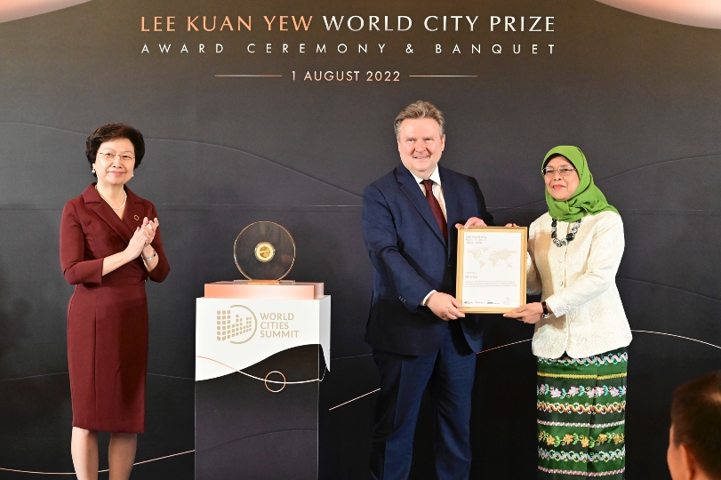 Verleihung des „Lee Kuan Yew World City Prize“ in Singapur