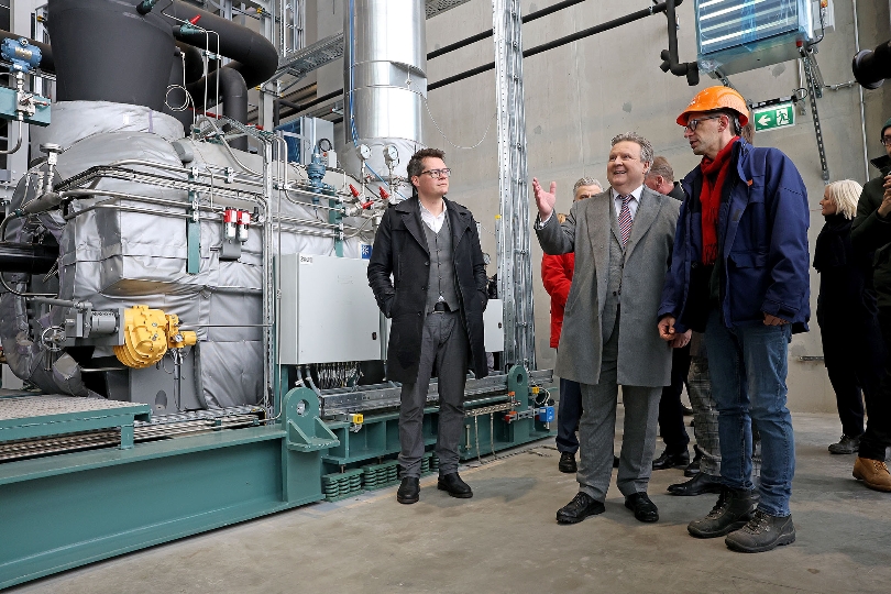 Ludwig/Hanke/Czernohorszky/Strebl: Wien Energie nimmt Europas leistungsstärkste Großwärmepumpe in Betrieb