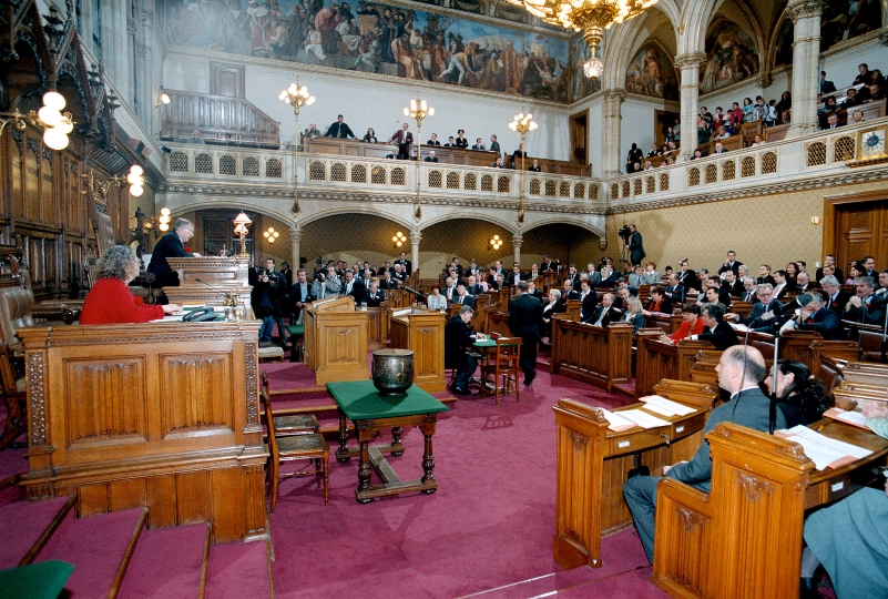 Konstituierende Sitzung des Wiener Gemeinderates
