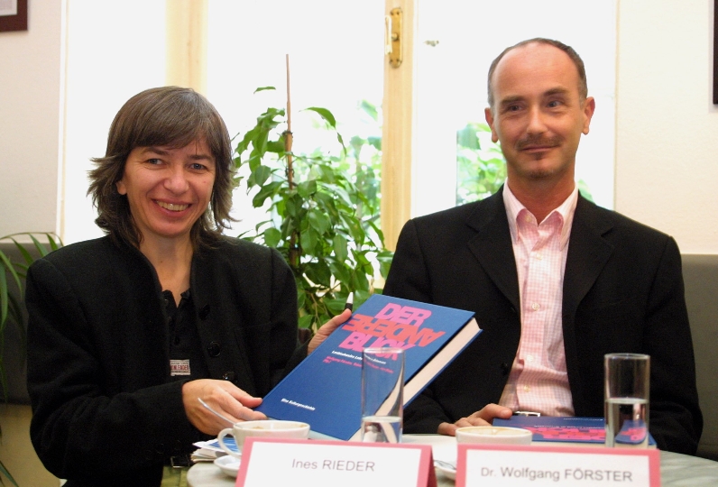 Ines Rieder und Dr. Wolfgang Förster bei der Buchpräsentation