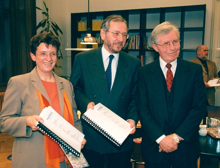 v.li.n.re.: BV Andrea Kalchbrenner, StR. Rudolf Schicker und der Bürgervertreter Dr. Friedrich Posch