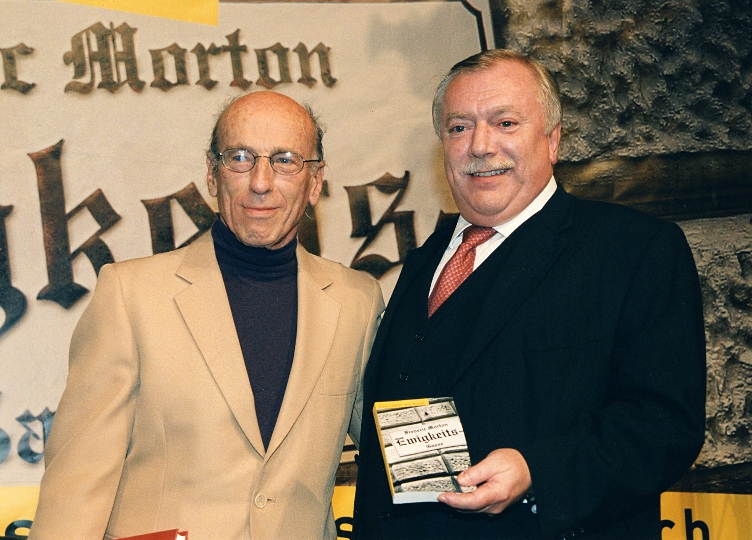 Bgm. Dr. Michael Häupl mit Frederic Morton