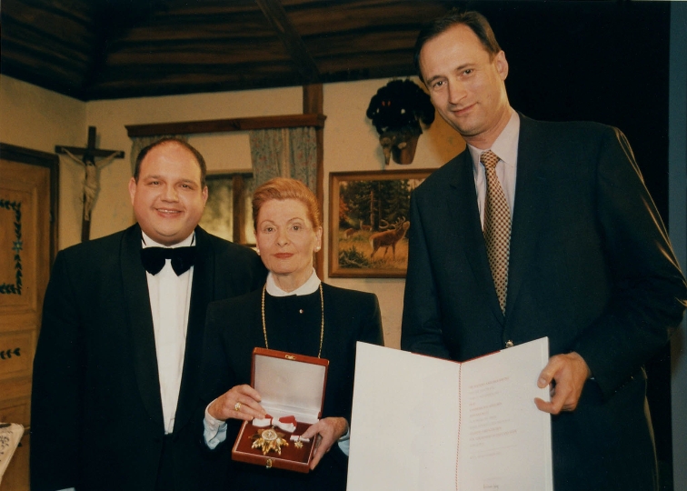v.li.n.re.: Gerald Pichowetz, Johanna Matz und StR. Andreas Mailath-Pokorny