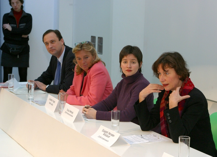 v.li.n.re.: StR. Dr. Andreas Mailath-Pokorny, Vbgm. Grete Laska, LAbg. Mag.Sonja Wehsely und Dr. Elisabeth Menasse-Wiesbauer