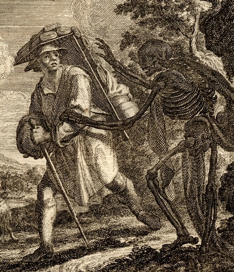 "Todtentanz" enthält Kupferstiche aus dem 18. Jahrhundert