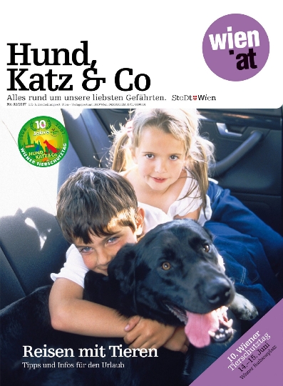 Cover der neuen Ausgabe " Hund, Katz & Co"