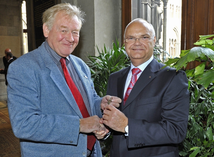 Johann Hatzl und Prof. Harry Kopietz