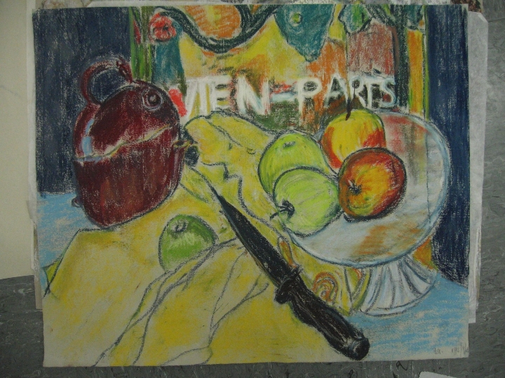 Gemälde "Paris - Wien"