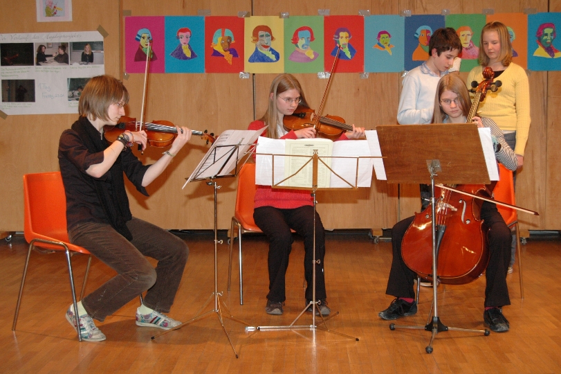 Auch das BG 8 Piaristengymnasium widmet sich Haydn