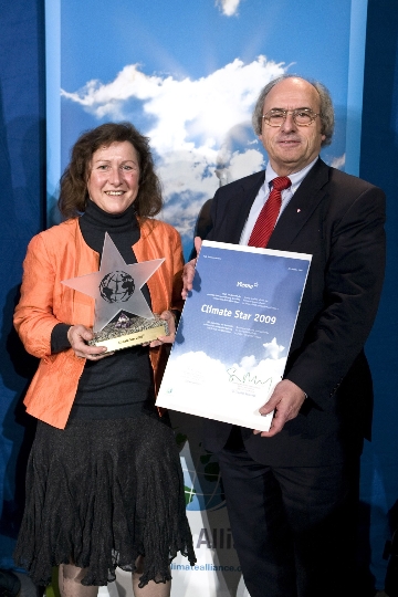 Klimaschutzkoordinatorin der Stadt Wien Mag. DDr. Christine Fohler-Norek und der dritte Wiener Landtagspräsident Heinz Hufnagl
