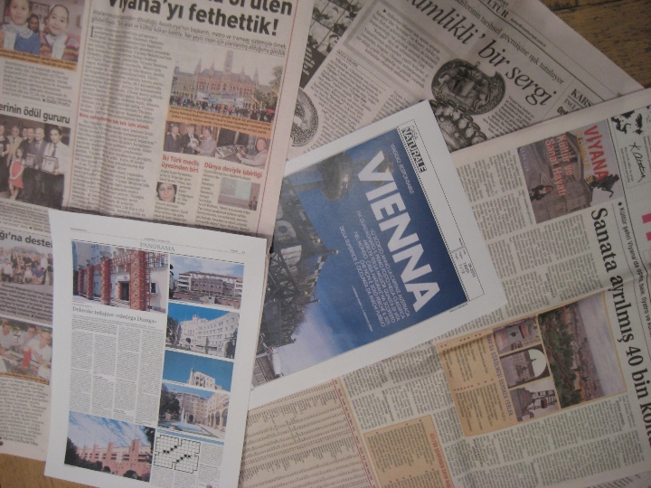 Internationale Zeitungen berichten über Wien