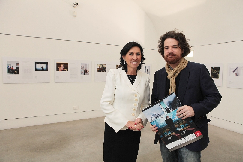 Danielle Spera, Direktorin des Jüdischen Museums Wien mit Peter Rigaud