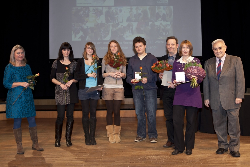 Gruppenfoto der PreisträgerInnen