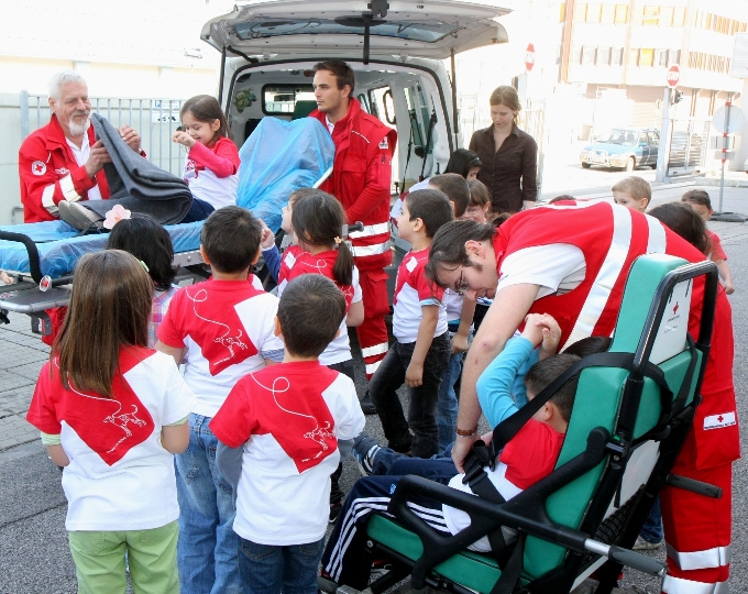 "Erste Hilfe im Kindergarten" mit dem Wiener Roten Kreuz 