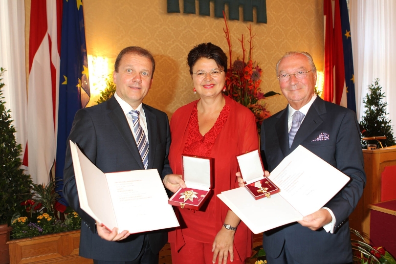 Gerhard Ströck, Vizebürgermeisterin Mag.a Renate Brauner, Otto Friedrich
