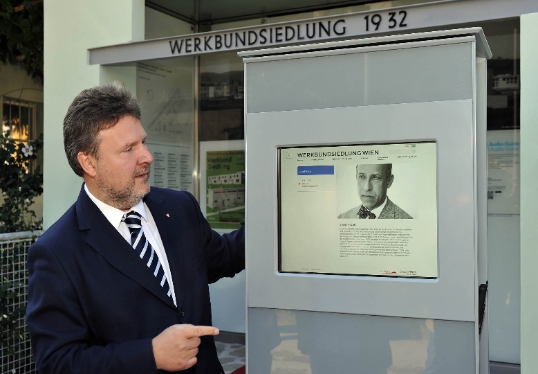 Wohnbaustadtrat Michael Ludwig: "Das neue, Virtuelle Museum" eröffnet allen Architekturinteressierten einen einfachen und kostenlosen Zugang zu allen wichtigen Informationen über das Wiener Architekturjuwel