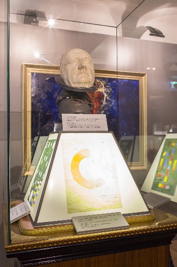 Lebendgesichtsmaske Goethes von K. G. Weißer, entstanden um 1807