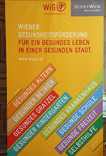 Plakat der Wiener Gesundheitsförderung