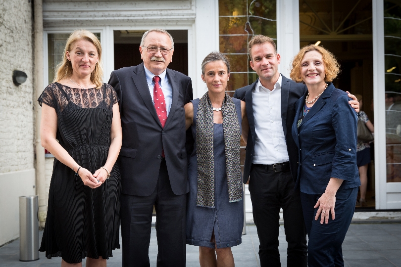 von links nach rechts: Evelyn Regner, Kurt Puchinger, Mercedes Echerer, Mario Vielgrader, Michaela Kauer