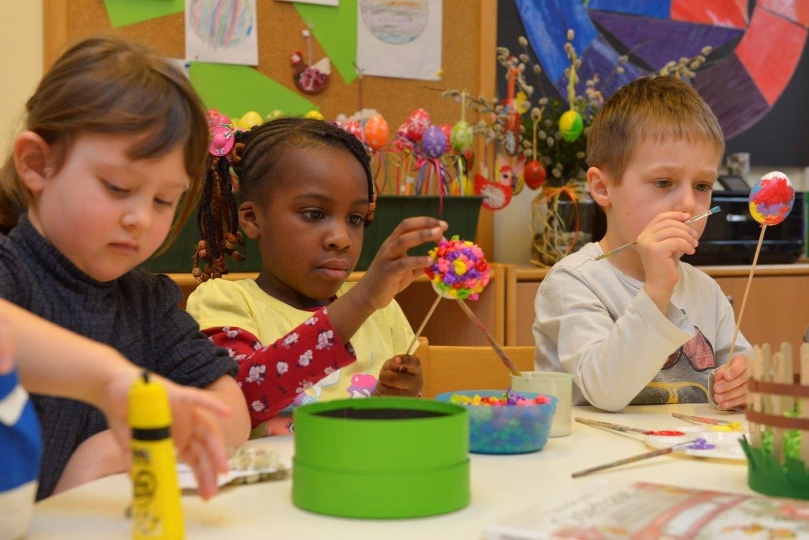 In den Wiener Kindergärten wird auch Ostern gefeiert