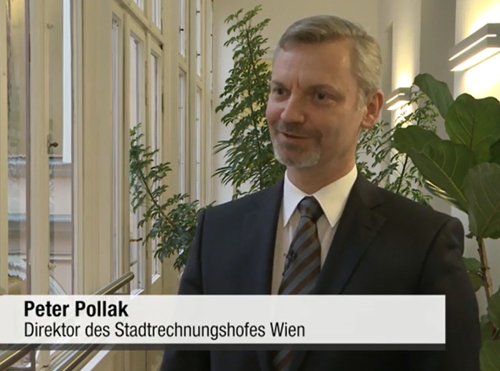 Stadtrechnungshof-Direktor Peter Pollak im Videobeitrag