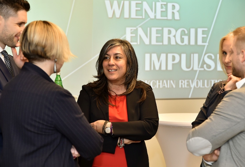 Erste Runde der Wiener Energieimpulse mit Vzbgmin Maria Vassilakou zu den Herausforderungen von Blockchain