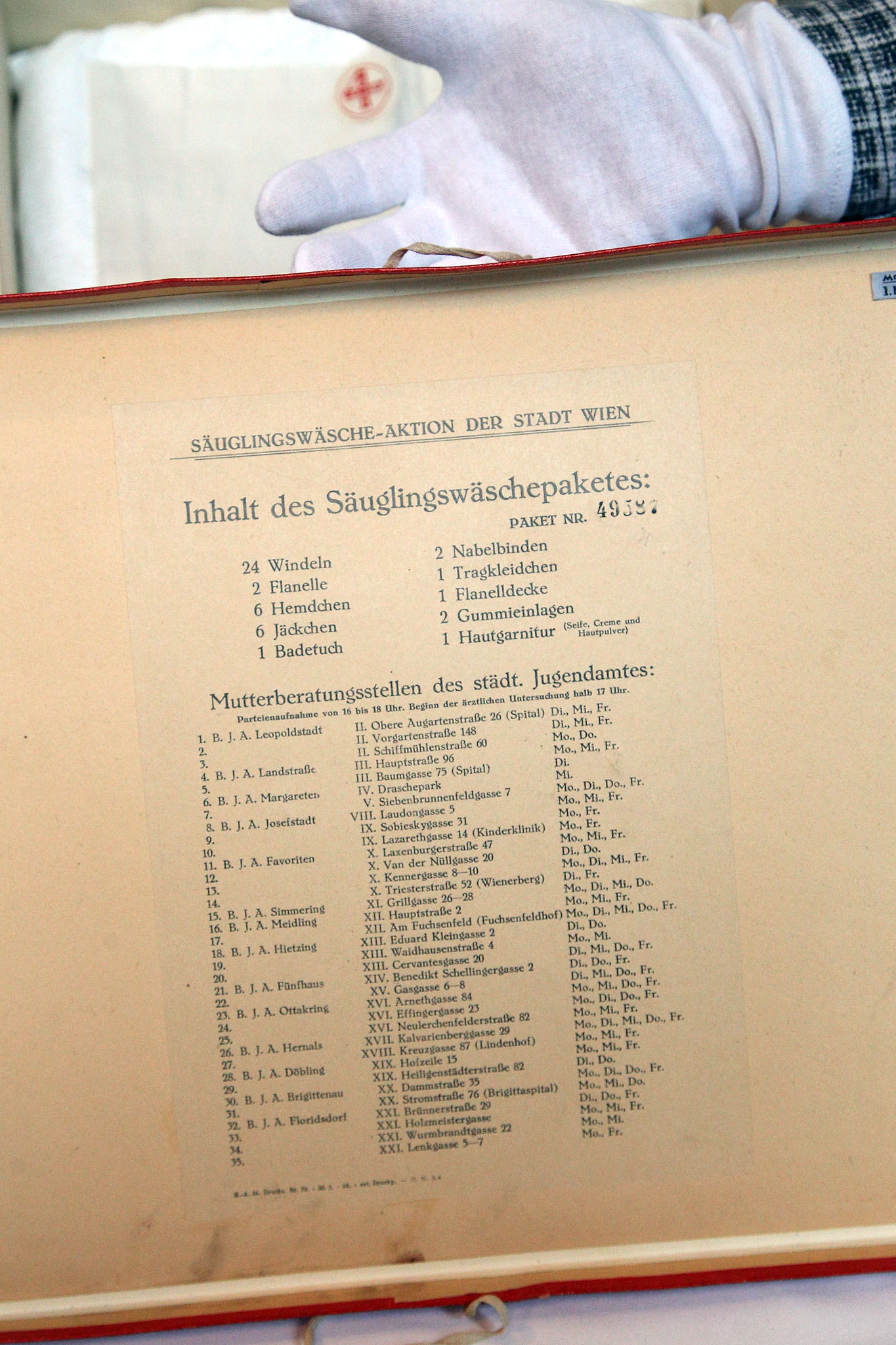 . 100 anni di lavoro per le famiglie viennesi .