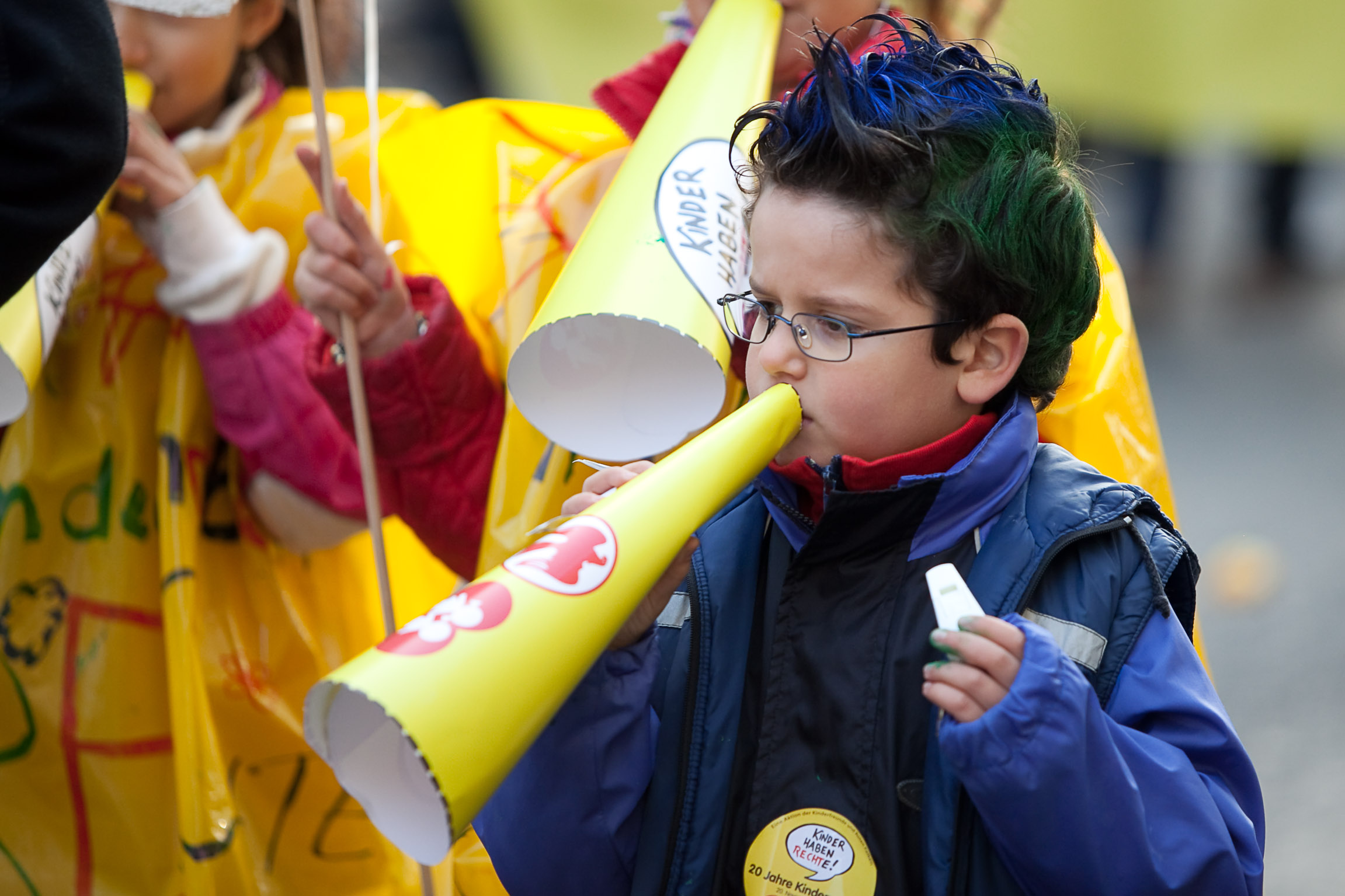 . Tutta Vienna si mobilita a favore dei diritti dei bambini per tutti .