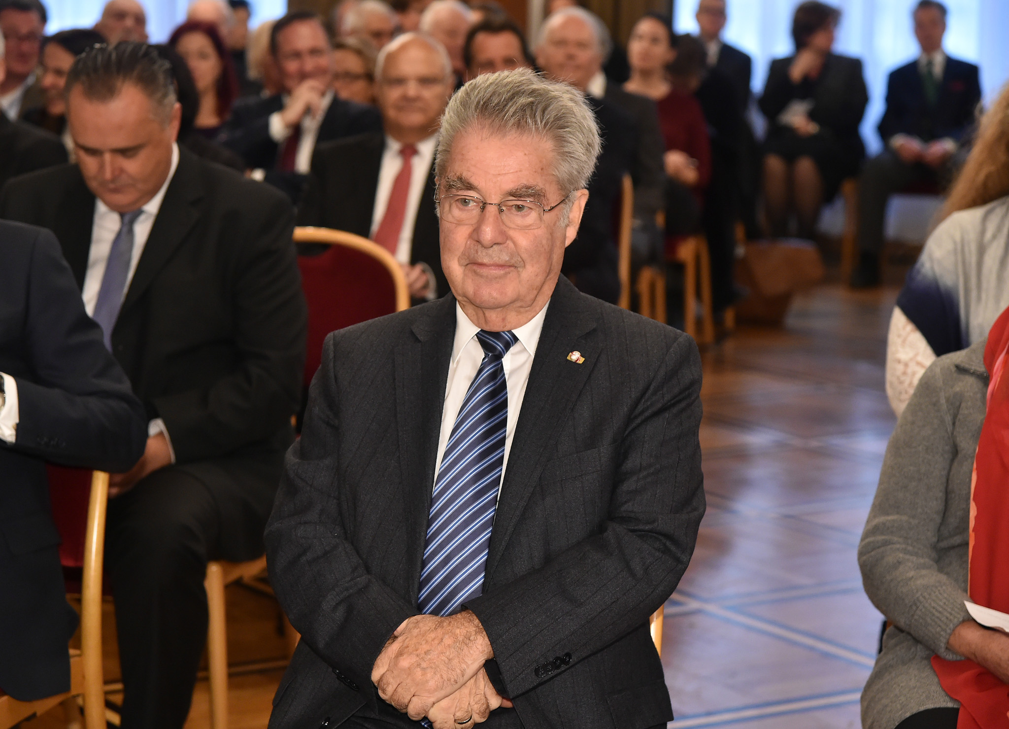 . Heinz Fischer divenne cittadino onorario della città di Vienna .