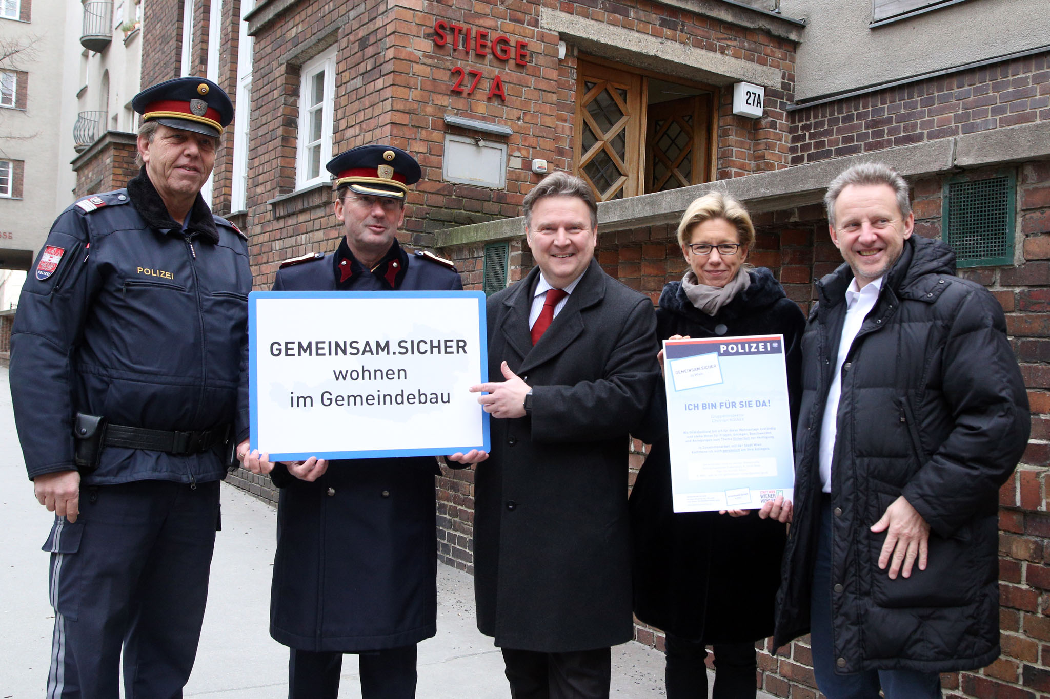 . Agenti di polizia di Graetzl a Rabenhof .