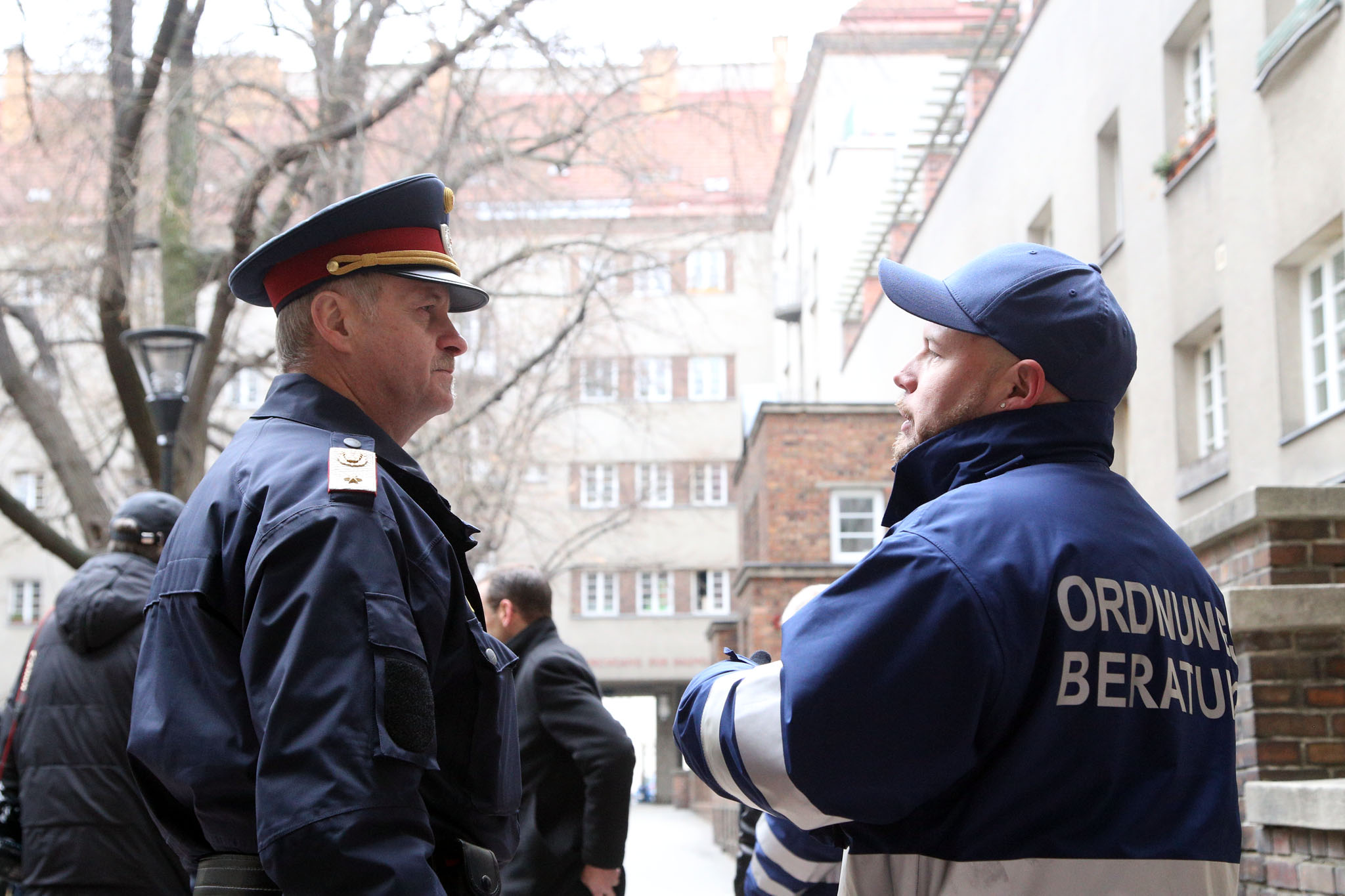 . Agenti di polizia di Graetzl a Rabenhof .