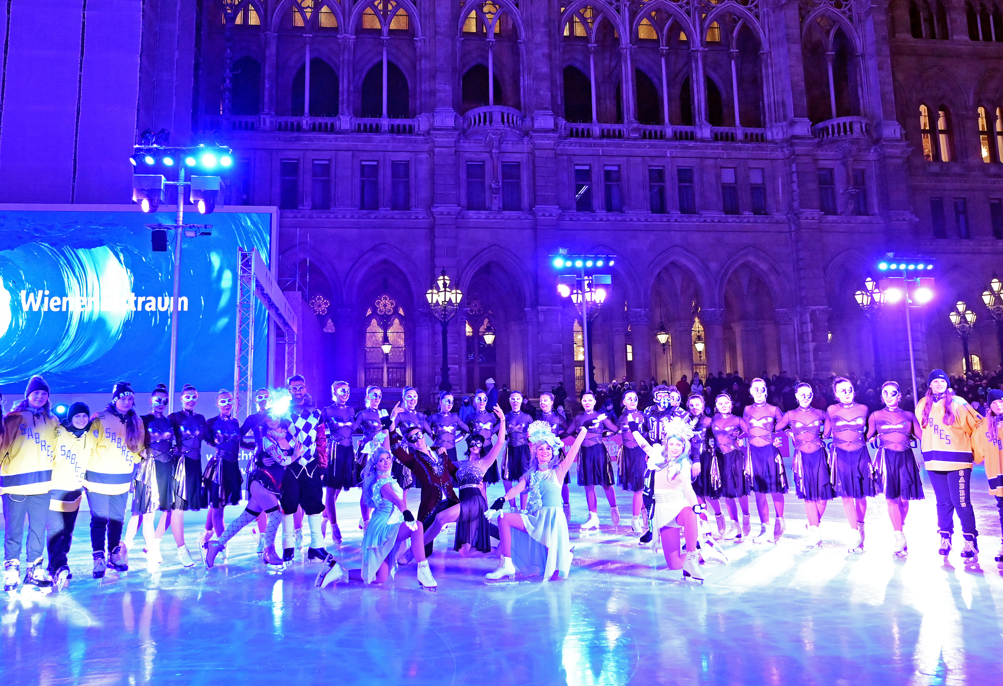 . Apertura del Vienna Ice Dream 2020 .