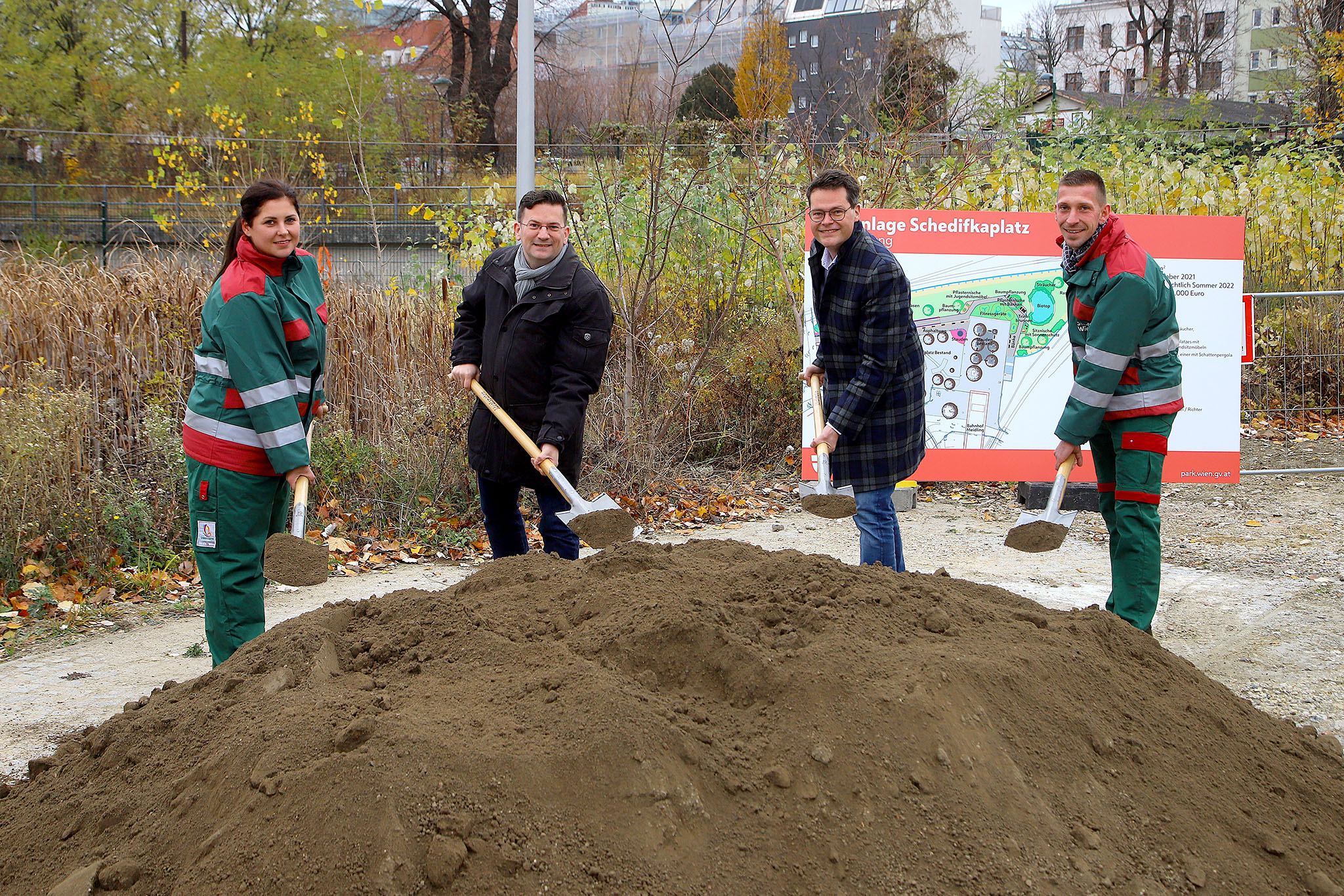 Archivmeldung: Czernohorszky/Zankl: Spatenstich Für Die Umgestaltung ...